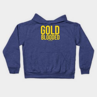 Warriors Gold Blooded 2022 Playoffs Shirt T-Shirt Kids Hoodie